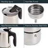 Primula Stainless Steel Stovetop Espresso Coffee Maker, 4-Cup, 3.5"D x