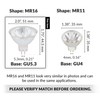 Simba Lighting Halogen MR16 20W 12V Light Bulbs (10 Pack)