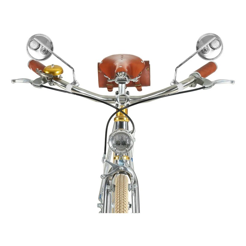 Espejos Redondos Retrovisores Para Bicicleta Con Reflejante