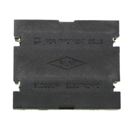 ZZHXSM 2-Slot CR123A/16340 Battery Holder with Pin Battery Clip Batteries Container Hard Pin DIY