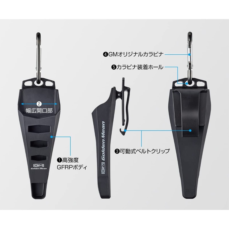 Golden Mean GM Capture Grip Holder, Navy