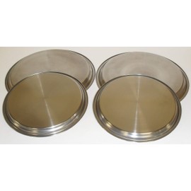 Zodiac ZOD4BCS 4-Piece Stainless Steel Hob Cover Set