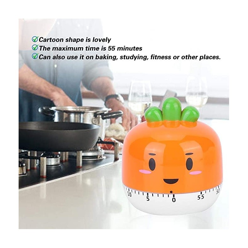 Mechanical Timer, Cooking Timer, Manual, Vegetables, Fruits, Counter, Pineapple, Tomato,