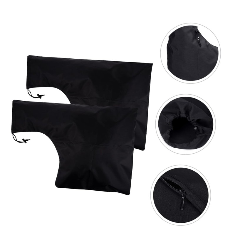 IWOWHERO Leaf Blower Storage Bag Set Leaf Collection Pouch Vacuum