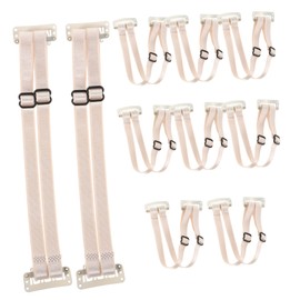 IWOWHERO 10pcs Elastic Face Band - Adjustable Face Tightening and Lifting Straps Reusable Hairpin Bands for Wrinkles Removal Comfortable and Invisible Facelift Patch
