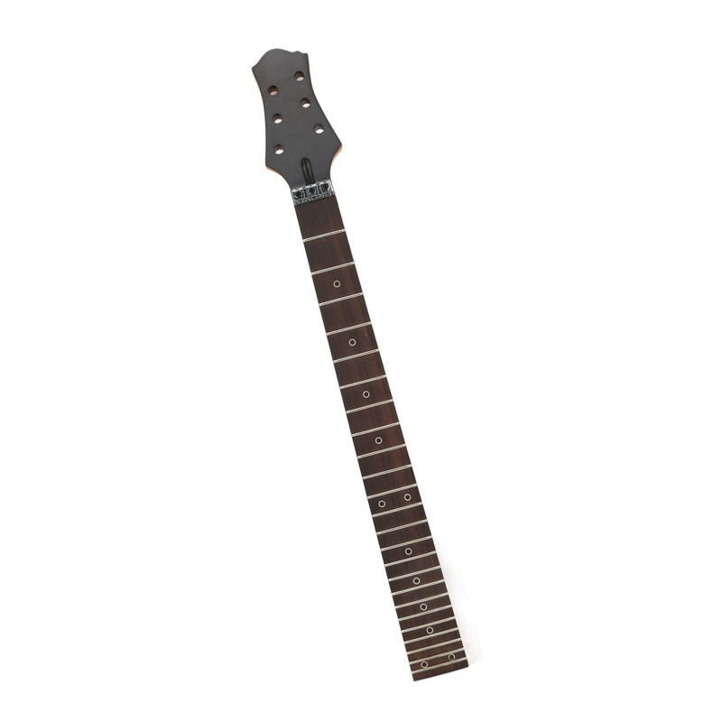 Guitar Neck Fingerboard 24 Fret 25.6in Smoothly Elegant Wood Electric