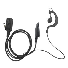 G Shape Ear Piece GP328 Ptt Mic Earpiece Two Way Radio Headset for Motorola Walkie Talkie ht 750 1250