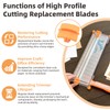 Trimmer Cutting Replacement Blades 195960-1001 for Fiskars Personal Trimmer, 9"