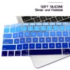 HRH Silicone Keyboard Cover Skin for MacBook Air 13 Inch