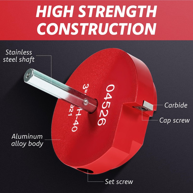 8pcs PVC Pipe Reamer, Inside PVC Pipe Reamer Tool Kit,