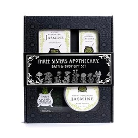Three Sisters Bath & Body Boxed Gift Set (Night Blooming Jasmine)