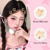 Kunoli Star Hair Clip Y2K Accessories Silver Clips