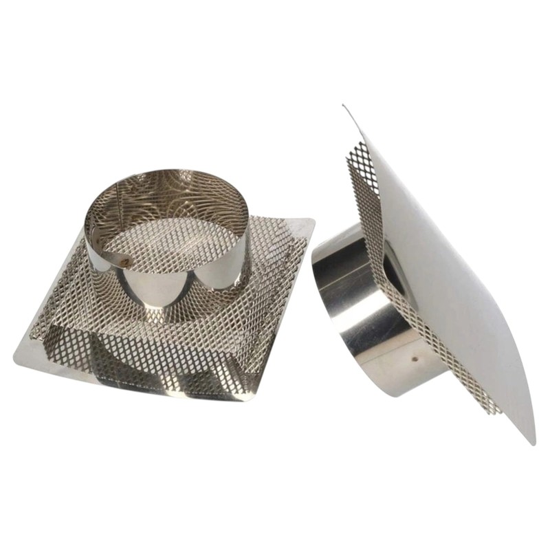 Stainless Steel Air Vent Grille, 150mm x 170mm, Wall Mounted