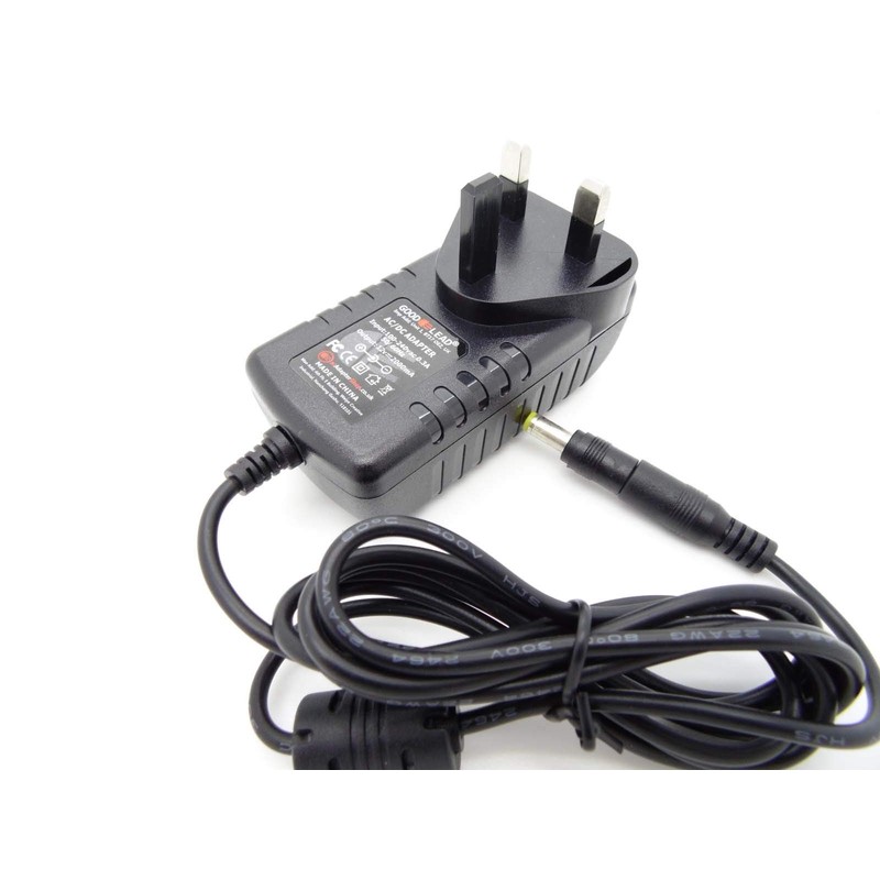 12 Volt AC ADAPTOR FOR WESTERN DIGITAL ELEMENTS 1TB USB