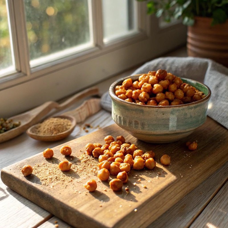 BIENA Chickpea Snacks - Crunchy Roasted Chickpeas - High Fiber