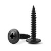 #8×3/4'' (100 Pack) Truss Head Wood Screws Quick Metal Self-Tapping