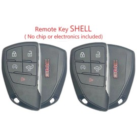 VLS X2 Remote Smart Key Fob SHELL For GMC Sierra 2022 - 2025  13548440 / YG0G21TB2