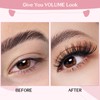 Cluster Eyelashes, Pack of 72 Individual Eyelashes, Eyelash Clusters, DIY