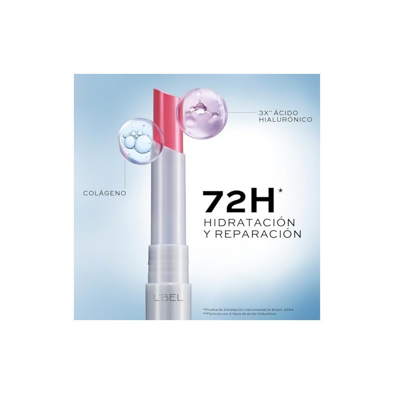 LBEL Solutions Pro-Hialuron Bálsamo Labial Berry Universal Lip Serum with