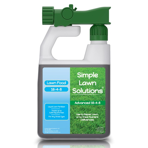 Advanced 16-4-8 Balanced NPK - Lawn Food Quality Liquid Fertilizer
