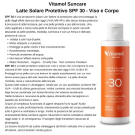 Vitamol High Sun Protection SPF 30 Sonnenmilch für Gesicht und Körper schützt vor UVA- und UVB-Strahlen. Kein Weißeffekt. Wasserbeständig