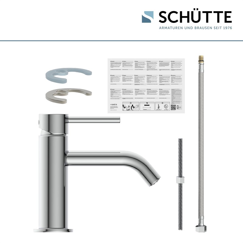 SCHÜTTE ARAGON 37955 Cold Water Tap Bathroom Only for Cold