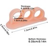 6 Pieces Hammer Toe Cushion - Hammer Toe Gel Pads