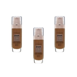 Maybelline New York Dream Satin Liquid Hydrating Foundation FPS13 - ‎64 Deep Spice, Pack of 3 (3 x 30ml)