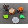 Board Game Modder Forest adventure pieces - Tree Stump, 10