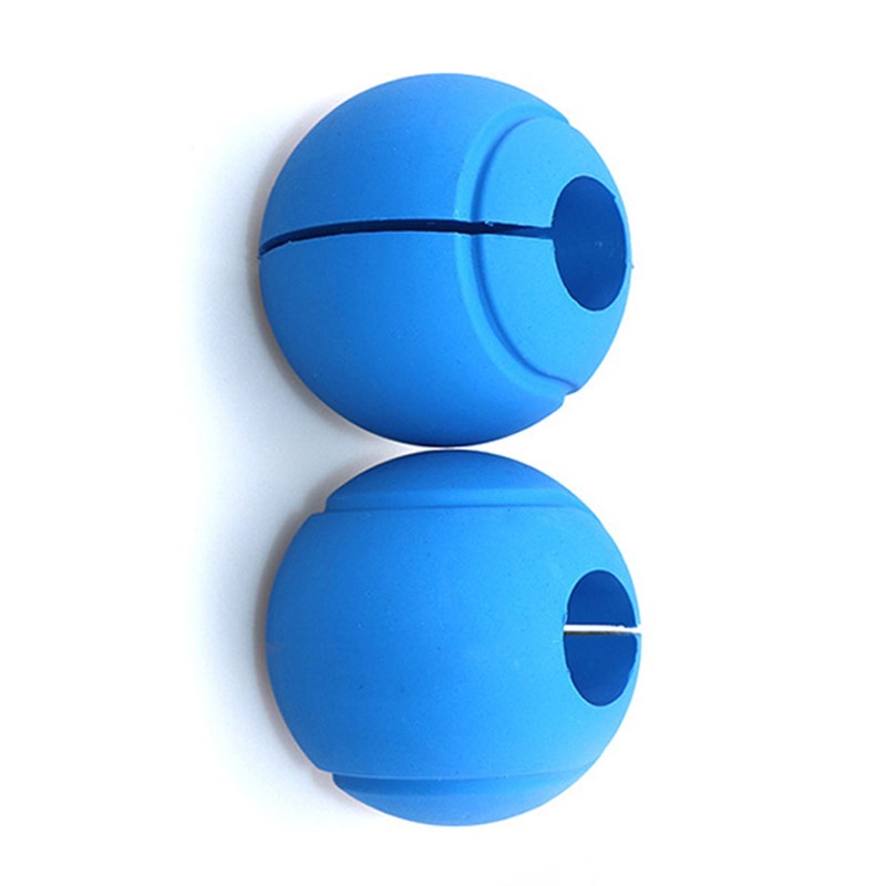 2pcs Dumbbell Grips Thick Silicone Barbell Grips Weight Bar Grips