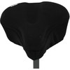 FISCHER Saddle Cover Touring Saddle Gel Saddle Cover Black