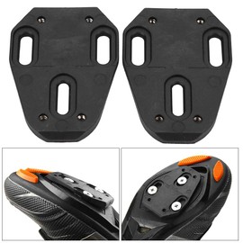 VIFER Bike-Cleat Covers for Speedplay, Nylon Quick Release Cycling Shoes Cleat Cover Adapter, A(5 degree), Black, Pair