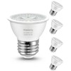 Maelsrlg PAR16 LED Short Neck Recessed Spotlight Bulb, 6W(60W Equivalent)