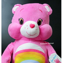 carebears CARE BEARS PLUSH DOLL LARGE 15" STUFFED TOY COLLECTIBLE GIFT Pillow Cheer Large