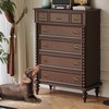 Adorable Dachshund Dog Cabinet Knobs, 6Pcs Bronze Puppy Single Hole