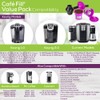 Perfect Pod Cafe Fill Value Pack Reusable K Cup Coffee