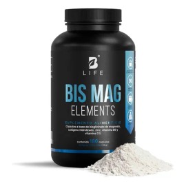 Bisglicinato De Magnesio Con Zinc Vitamina B3 180 Cáp B Life