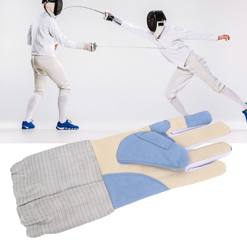Fencing Glove Left Hand Prevent Slip Wearable Professional Saber Glove