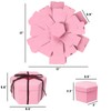 Koogel Explosion Gift Box, Surprise Picture Love Box Pink Exploding