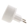 Inotech Adaptor with Socket Adapter M 6A, F, 16A, White