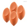 Espoir Puff Side Adhesion Foundation Water Drop Sponge Puffs (4) / 에스쁘아 퍼프 사이드 밀착 파운데이션 물방울 스펀지 퍼프 4개