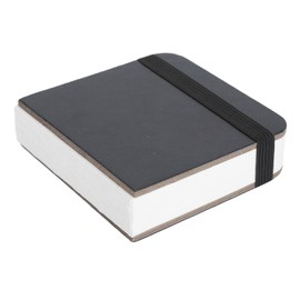 Cuaderno de Bocetos de Acuarela, Diario Pequeño de Acuarela Portátil, Cuaderno de Acuarela de Papel de 300GSM para Pintar, Garabatear, Escribir y Dibujar (BLACK)