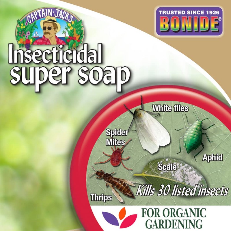 Bonide Captain Jack's Insecticidal Super Soap, 32 oz Ready-to-Use Spray