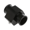 Black Aluminum Water Temp Meter Temperature Gauge Joint Pipe Radiator