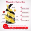 AmzChef Slow Masticating Juicer 3.3"-Inche Wide Feeding Chute juicer machines