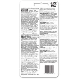 E6000 QuickHOLD 380722 Quick Dry Adhesive, All-purpose, 2.0 Fluid Ounces, Clear, 1 Count (Pack of 1)