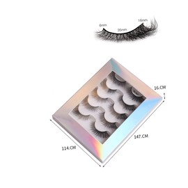 Baluue Curly Fake Lashes for Women Dramatic Lashes for Cosplay Weddings Photography Fashion Shows Lightweight Natural Look Easy to Wear