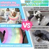 Inflatable Dog Cone Collar Alternative After Surgery, Soft Donut Neck