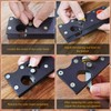 Chamfer Plane-Woodworking Edge Corner Plane with Auxiliary Locator, Hand Plane