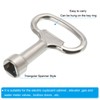 PATIKIL 12.5 x 7 mm Triangle Socket Spanner, 3 Pack,